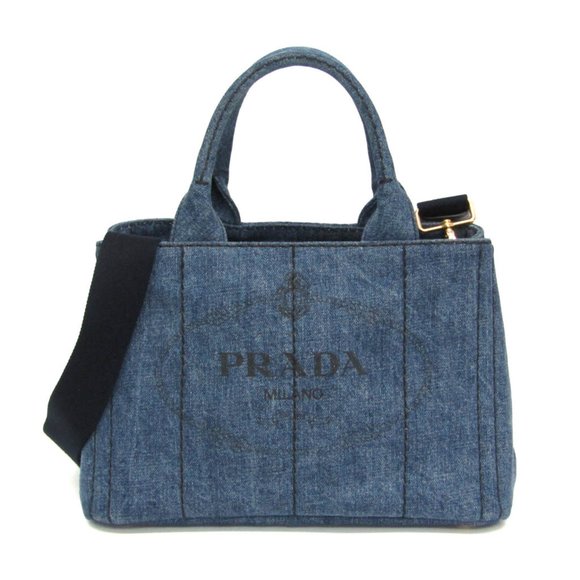 PRADA Blue Shoulder Bag - Picture 1 of 15